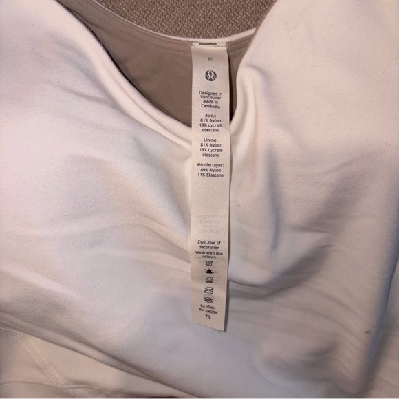 Lululemon White Align Tank - Picture 2 of 3